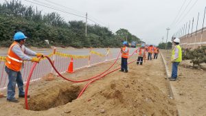 TENDIDO DE CABLES DE 400MM2 NA2XSY PARA PROTISA