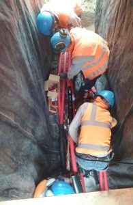 TENDIDO DE CABLES DE 400MM2 NA2XSY PARA PROTISA